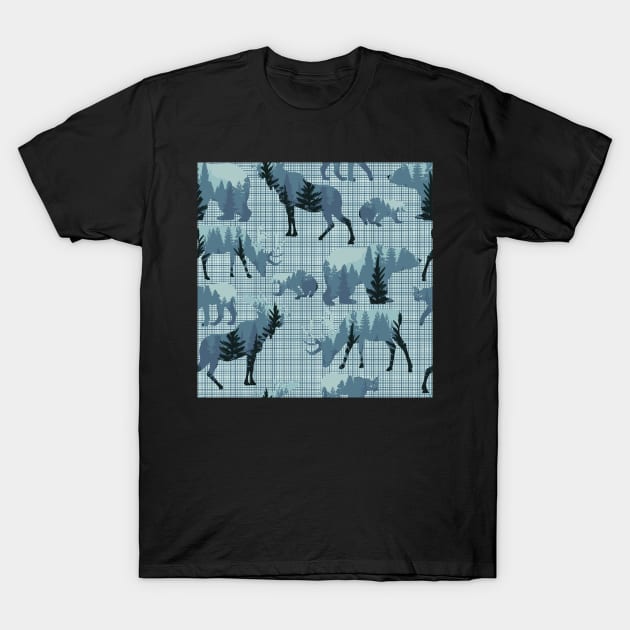 Northern Neighbors T-Shirt by implexity